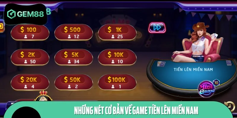 Những nét cơ bản về game Tiến lên miền Nam
